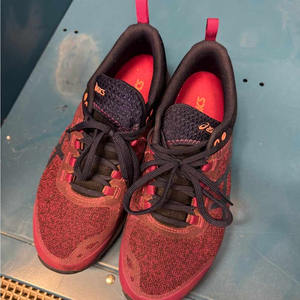 ASICS Purple Trail Running Shoes